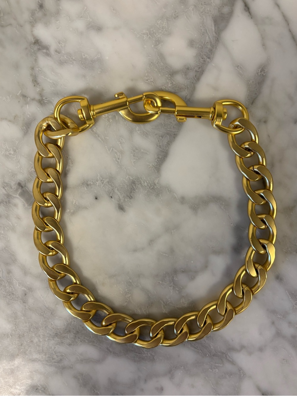 Gold-Tone Chunky Chain